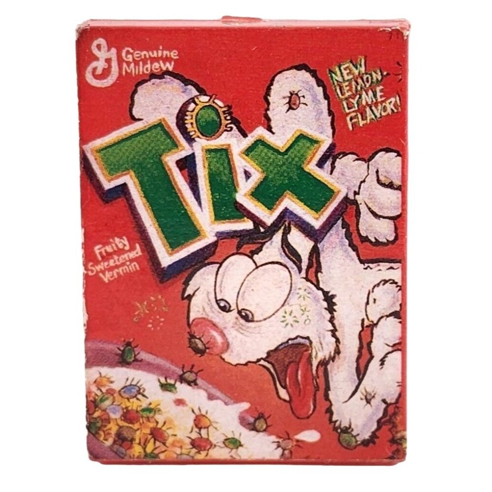 Wacky Pack Minis TIX Series 2 Collection Cereal Funny